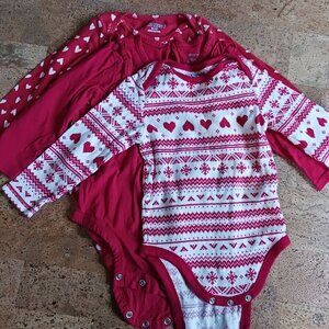 Three 18m Baby Onesies & a Jumpsuit